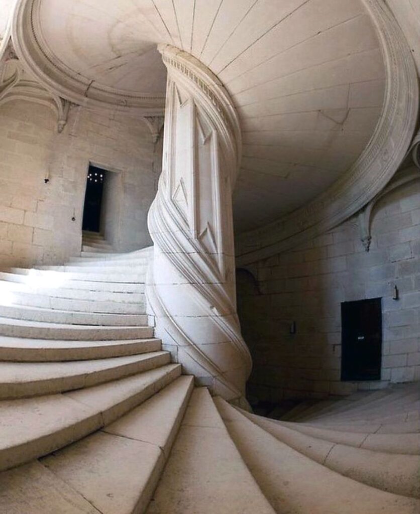 Escalier Double Helice Chateau Chambord