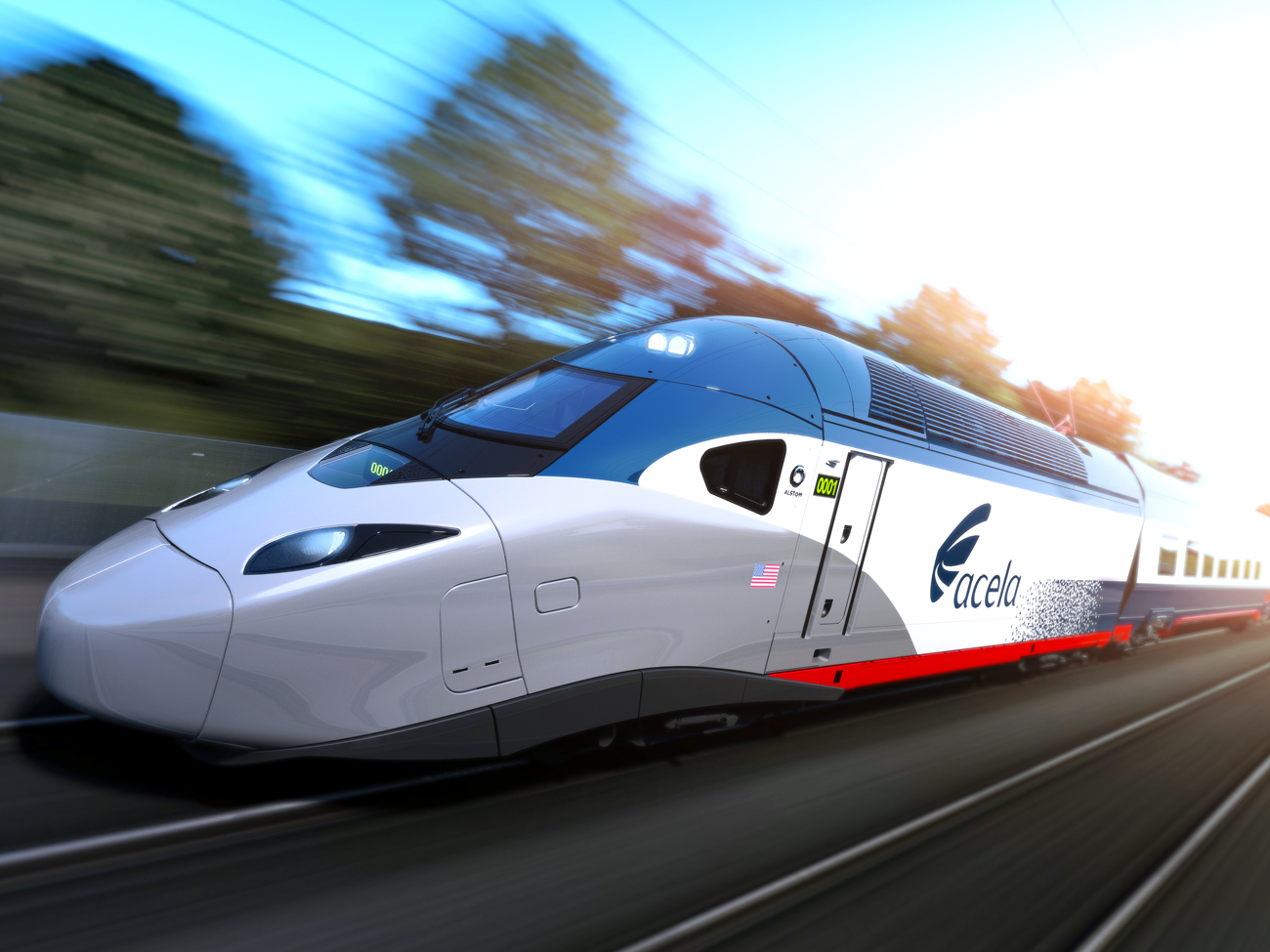 Amtrak introduit de nouveaux trains à grande vitesse futuristes ce printemps