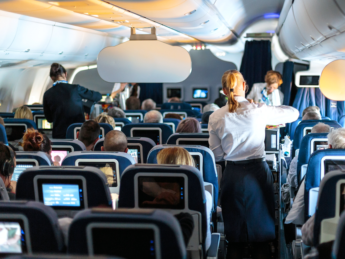 Pouvez-vous donner un pourboire à votre agent de bord?