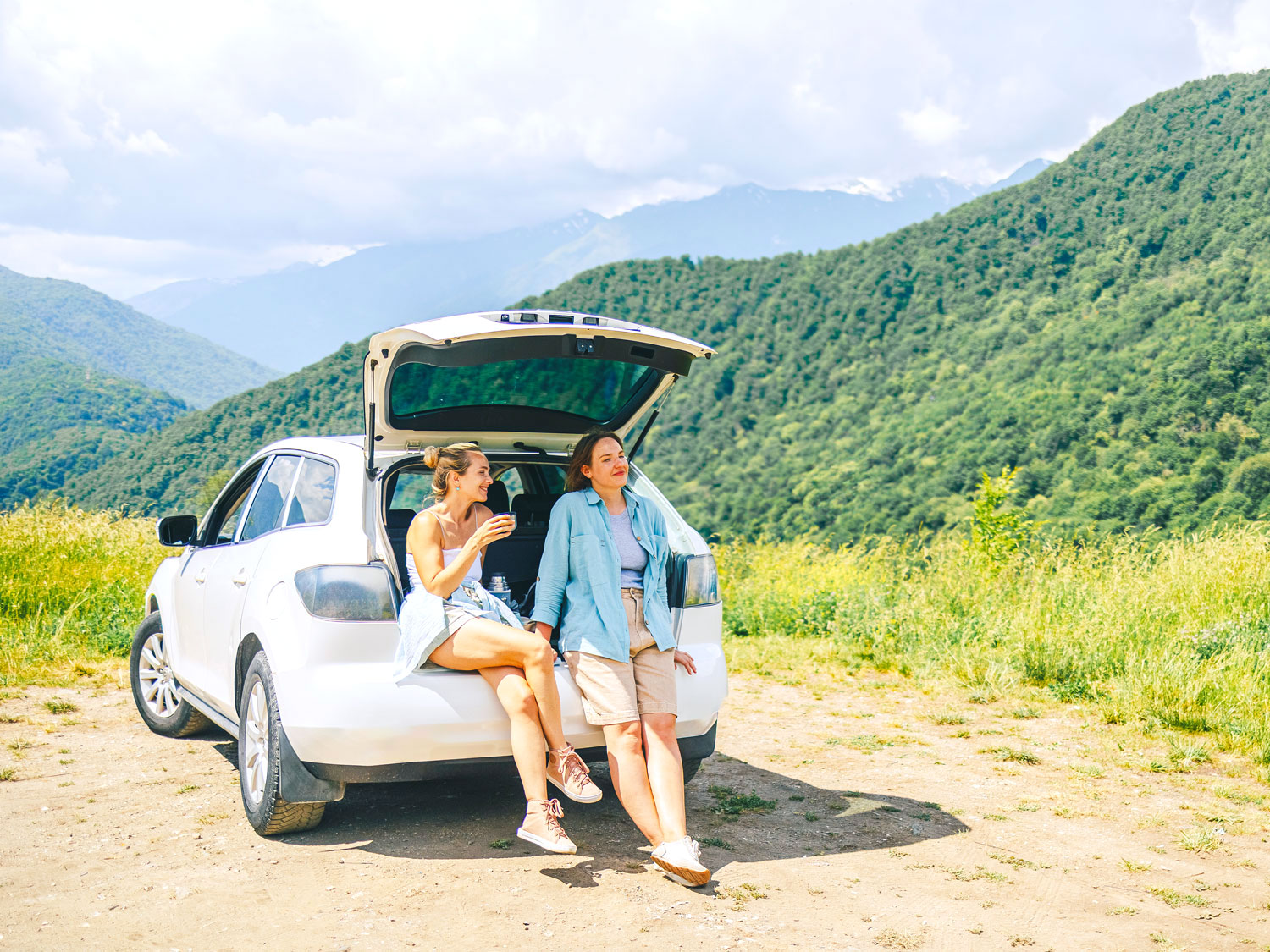 Quelles sont les parties les plus sales d'une voiture de location?